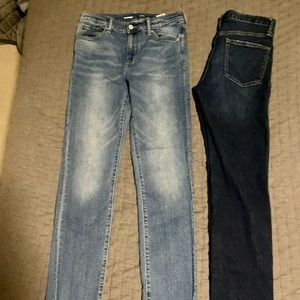 Old Navy built in flex (stretch) boys jeans size 16 skinny 💙